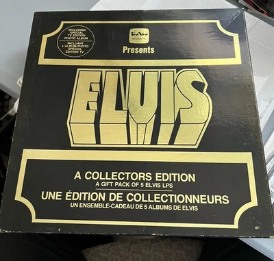 Elvis Collector's Edition. NM Vinyl 5LP Gift set TeeVee records  - Image 1 of 4