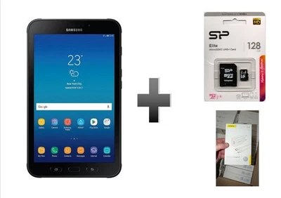 Samsung Galaxy Tab Active 2 SM-T395 16+128GB LTE Schwarz Android Tablet - Bild 1 von 4