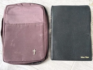 ✝️ Thompson Chain Reference BIBLE KJV Centennial Edition 2007 Red Letter + CASE - Foto 1 di 14