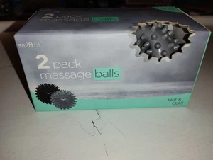 Paquete de 2 bolas de masaje Swiftfit frío y calor - Imagen 1 de 6