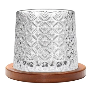 Vasos de whisky antiguos vasos de cristal de whisky taza de vidrio para bebidas de licor escocés - Imagen 1 de 47