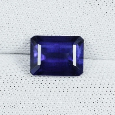 1.48 ct IOLITA MADAGASCAR BRILLANTE DE BUENA CALIDAD 100% NATURAL_Octágono Ver Vdo NL Foto 1 de 2