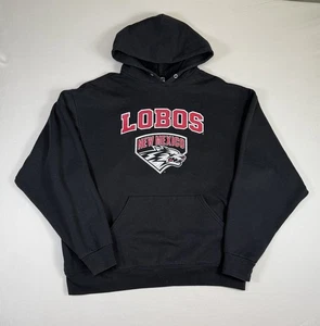VINTAGE JERZEES New Mexico Lobos Hoodie | NCAA | Pullover | Size XL Brand: Jerze - Picture 1 of 7