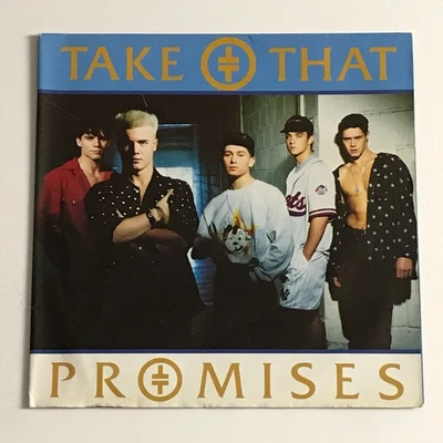 Take That - Promises 7" Vinyl Record/Poster Sleeve A1/B1 - PB 45085 VG+/VG+ - Image 1 of 4