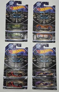 Hot Wheels - 2015 Happy Halloween Brand New. 2 Complete Sets of 4. Nice! - Picture 1 of 5