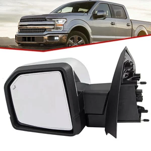 Espejo retrovisor eléctrico cromado con memoria de punto ciego de 18 pines para Ford F-150 2015-2020 izquierdo - Imagen 1 de 14