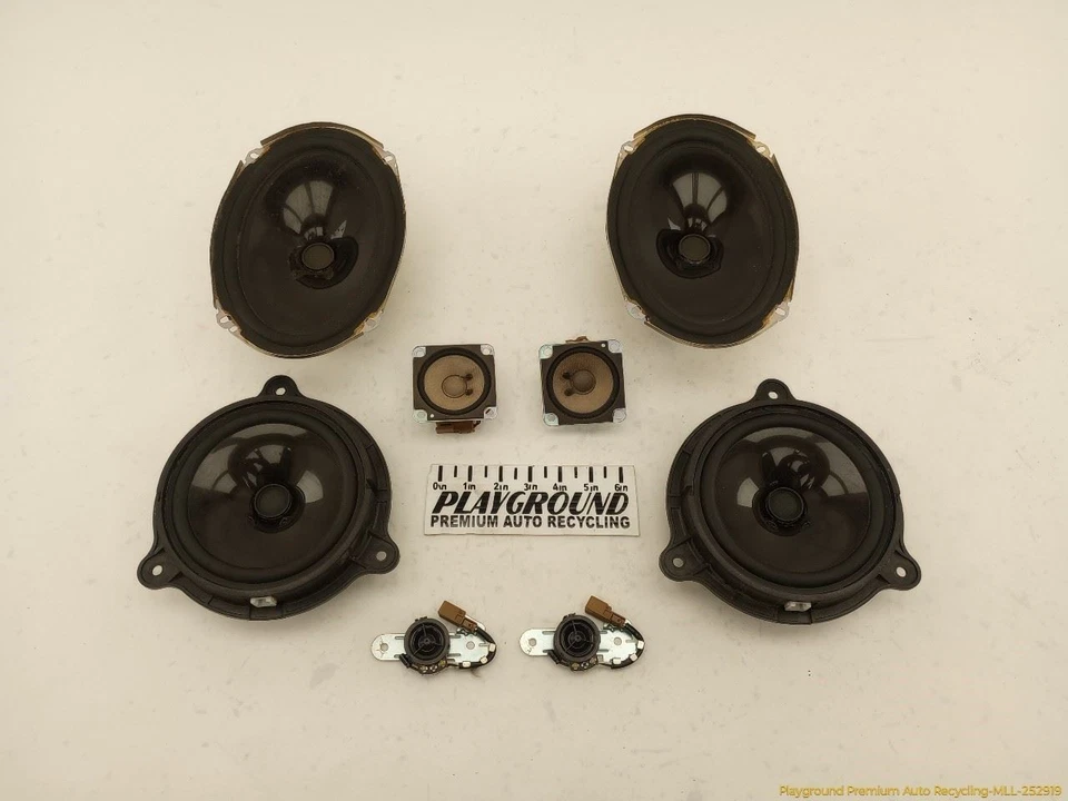 Juego de 8 altavoces de audio estéreo de radio Nissan Xterra para 2005-2015 05 06 07 08 09 Foto 1 de 4