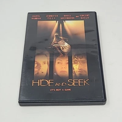 Hide and Seek DVD Jennifer Tilly Vincent Gallo Dark Comedy Thriller DARYL HANNAH Foto 1 de 4