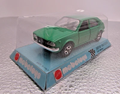 AX616 MEBETOYS MATTEL SERIE EUROPA 1/43 ALFA ROMEO ALFA SUD VERT REF A57 - Photo 1/4