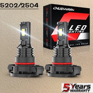 2504 LED Fog Light Bulb For Subaru XV Crosstrek 2013-2014 White  High Power - Picture 1 of 12