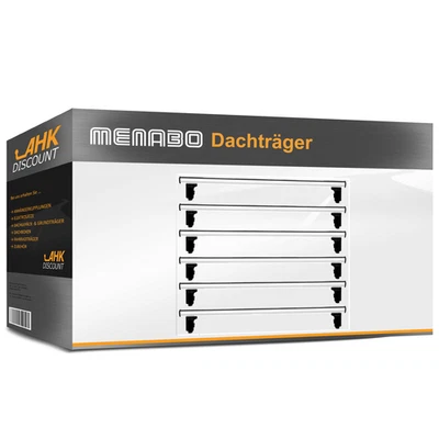 Für Citroen Jumper 06- MENABO Dachträger Professional Airdyn Aluminium silber - Bild 1 von 4