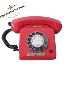alpha NRD Telefon Tarcza wyboru Czerwona Telekomunikacja Nordhausen 1986 Typ: 550-1400 - Zdjęcie 1 z 16