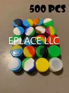 500 piezas Colores Mixtos Redondos al Mayor Lote 2 ml Contenedor de Silicona Antiadherente - Imagen 1 de 12
