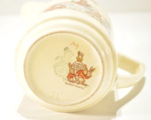 Royal Doulton 1937 -1953 BUNNYKINS Pitcher BARBARA VERNON - Picture 1 of 11