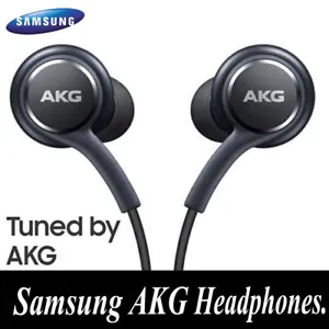 Original AKG Earphones Headphones for Samsung Galaxy s8 s9 s9 Plus Note 8 & mic - Picture 1 of 9