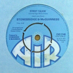 Stonebridge & Mcguinness " Street Talking " Superbo Originale UK 7 " - Picture 1 of 6