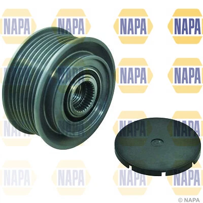 Alternator Pulley NAPA Fits Kia Sorento 2002-2011 2.4 D 2.5 CRDi + Other Models - Image 1 of 4