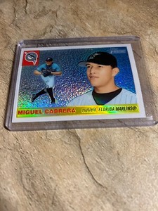 2004 Topps Heritage Chrome Miguel Cabrera Refractor #263/555