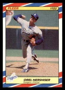 1988 Fleer SuperStars #15 Orel Hershiser Los Angeles Dodgers - Picture 1 of 2