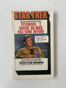 Star Trek Fotonovel #2 Where No Man Has Gone Before 1977 Paperback Pocketbook - Picture 1 of 5