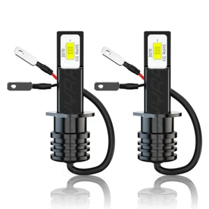 2x H1 LED Headlight Bulbs Conversion Kit High Low Beam Super Bright 6000K White - Bild 1 von 10