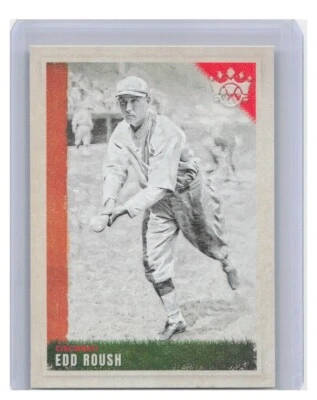 Béisbol Edd Roush 2022 Diamond Kings - #17 - Cincinnati Redstockings Foto 1 de 2