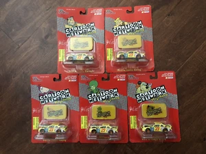 Racing Champions Cartoon Network NASCAR Flintstones - Complete Set of 5 - NEW - Picture 1 of 8