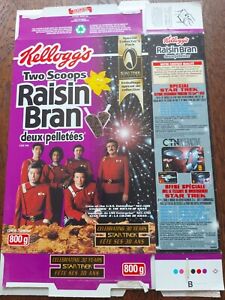 Star Trek Kellogg's Raisin Bran Empty Special Collectors Pack Trivia Cards 1996