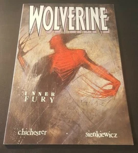 WOLVERINE INNER FURY 1 BILL SIENKIEWICZ NM 19 9 2 TPB 1ST PRINT MARVEL COMICS - Picture 1 of 2