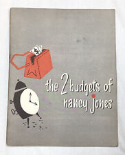 The 2 Budgets of Nancy Jones 1954 Coca Cola Comic 23 Pages 
