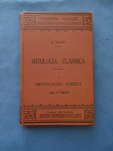Domenico Bassi Mitologia Classica Mitologia Greca 60 Figure Vallardi 1897 - Picture 1 of 3