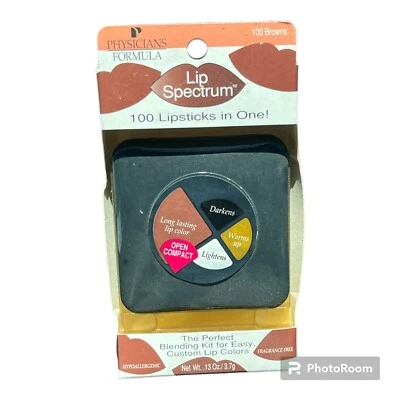 Physicians Formula Lip Spectrum 100 Brown Lipsticks In One Extremely Rare New - Image 1 of 2