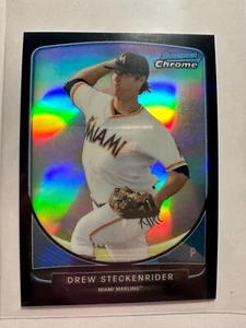 K53,094 - 2013 Bowman Chrome Mini Black Refractors #135 Drew Steckenrider #/25 - Picture 1 of 1
