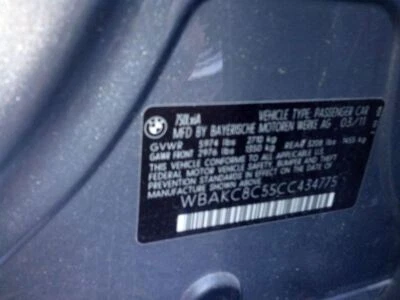 Lâmpada de neblina para parachoque de direção de neblina para motorista de canto/parque compatível com 09-15 BMW 750i 1466160 - Imagem 1 de 4