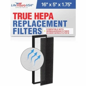 HEPA REPLACEMENT FILTER B FOR GERMGUARDIAN GERM FLT4825 AC4800 4800 SERIES - Picture 1 of 7