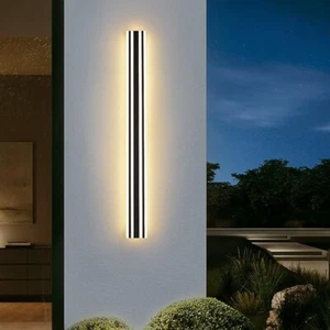 57.1 inch Outdoor Wall Light 30W LED Outdoor Sconce Modern 2 Pack - Picture 1 of 8