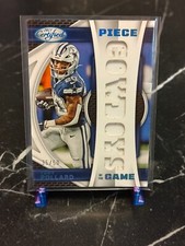 2023 Panini Certified Tony Pollard Piece of the Game Jersey Teal #35/50 Cowboys