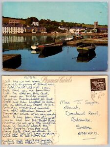 c23098 Port Bantry Town Co Cork Irlandia Salus pocztówka 1972 znaczek