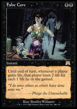 Magic the Gathering MTG False Cure (146) Onslaught   LP