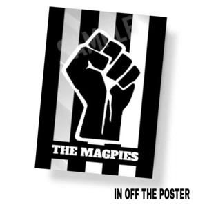 Newcastle Football Fan Wall Art Poster Print. Size A3 (PRINT ONLY). - Picture 1 of 5