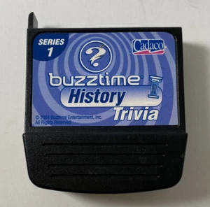 Buzztime History Trivia Series One Cadaco Game Cartridge - Picture 1 of 3