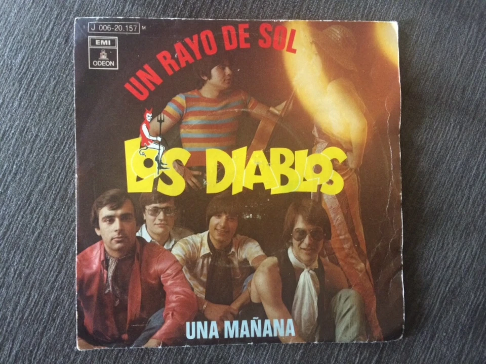 LOS DIABLOS UN RAYO DE SOL 1970 ODEON ( SPAIN ) 7" 45 IJ 006-20.157 M - Image 1 of 1
