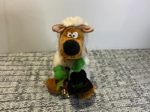 SCOOBY-DOO Animated Singing "JINGLE BELLS" Plushy Gemmy Industries 8" Tall - Picture 1 of 3