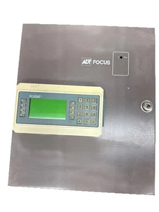 ADF Focus Security Fire Alarm Panel Vintage 472362B 472399 472398 W/Annunciator - Picture 1 of 14