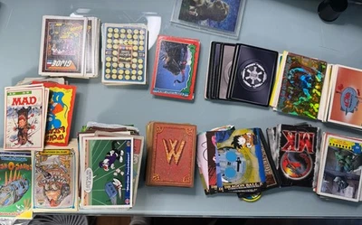 300+ Non-Sports Card Lot MAD DBZ TMNT GI Joe Rugrats Itchy Scratchy 80s-90s - Image 1 of 4