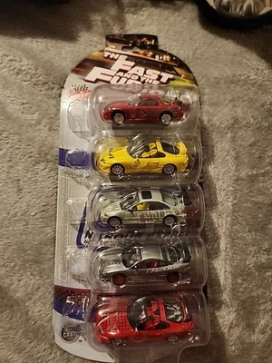 2002 --The Fast And The Furious Racing Champions 1:64 Ultra Rare 5-pack - Image 1 of 4