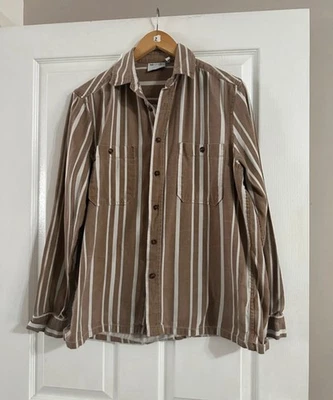 Men’s ASOS Size M Striped Shirt Top Long Sleeve Button Up - Image 1 of 4