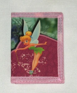 NWT TINKERBELL MULTICOLOR TRIFOLD WALLET 3 1/4"" X 4 1/4" CLOSED - Picture 1 of 2