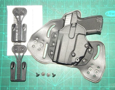 BLACKHAWK! 422007BK-L 3 Slot Hybrid Crossdraw Tuckable IWB Holster Ruger LC9 PF9 - Image 1 of 4