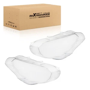 Headlight Lens Cover For BMW X5 X5 X5M E70 2009-2013 63117288995 63117288997 - Picture 1 of 16